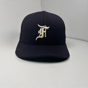 New Era Navy Cap with Red and White Accents